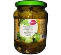 Tomāti zaļie marinēti TASTE LAND, 660g/330g (450-08281)