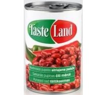 Pupiņas sarkanās čilī mērce TASTE LAND 400g/240 g (450-08031)