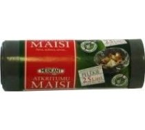 Atkritumu maisi 35l pelēki, 50x63cm, LDPE 30mk 0,258 kg, 10 gab. Merkant (400-10500)