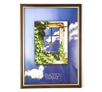 Foto rāmis, plastmasas, A4, 21x29,7 cm, brūnā krāsā (200-08795)