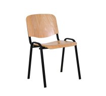 Krēsls NOWY STYL ISO BLACK WOOD no finiera, krāsa- dizskābardis (350-01046)
