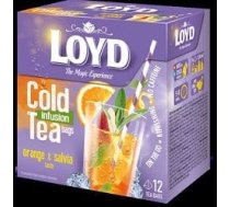 Augļu tēja LOYD Cold Infusion ar apelsīnu un salvijas g. 12x2,5g (450-14562)