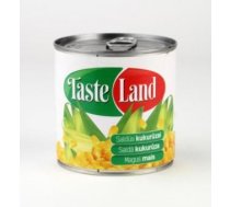 Kukurūza konservēta TASTE LAND, 340g/285g (450-09041)