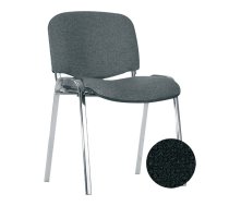 Konferenču krēsls NOWY STYL ISO CHROME C-11, melns (350-00562)