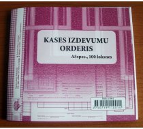 Kases izdevumu orderis A5Vspec 100 loksnes (100-09795)