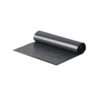 Atkritumu maisi , tilpums 150 L, 10 gab., 30 mkr, melni, LDPE, 75 x 115 cm (400-05851)