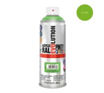 Akrila krāsa aerosolā fluorescējoša zaļa Evolution Pintyplus 400ml (136F)