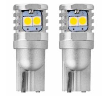 LED bulbs CANBUS 3030 6SMD T10 W5W W10W White 12V/24V (02801)