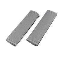 Seat belt pad gray 2pcs set (03238)