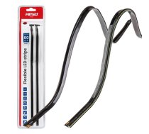 Elastīgas LED sānu lentes, baltas 2x30cm 12V AMIO-04575 (04575)
