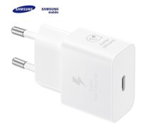 Samsung EP-T2510NWE 25W GaN USB-C Ligzdas Ātrs lādētājs Balts (Blister) (EP-T2510NWEGEU)