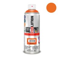 Akrila krāsa aerosolā oranža RAL 2004 Evolution PintyPlus  400ml (2004EV)