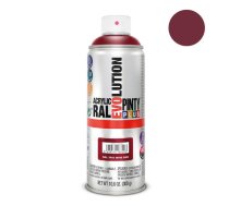 Akrila krāsa aerosolā sarkana RAL 3005 Evolution PintyPlus 400ml (3005EV)