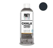 Ūdens bāzes krīta krāsa aerosolā Black Plum PintyPlus CHALK 400ml (CK799)