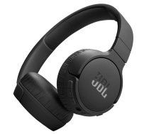 JBL Tune 670NC Stereo bezvadu salokāmās austiņas ar mikrofona un balss kontroli - Melns (JBLT670NCBLK)