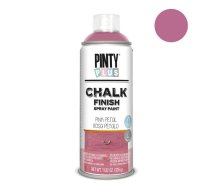 Ūdens bāzes krīta krāsa aerosolā Pink Petals PintyPlus CHALK 400ml (CK792)