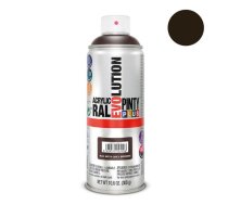 Akrila krāsa aerosolā brūna RAL 8019 Evolution PintyPlus 400ml. (8019EV)