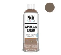 Ūdens bāzes krīta krāsa aerosolā Chestnut Brown PintyPlus CHALK 400ml (CK790)