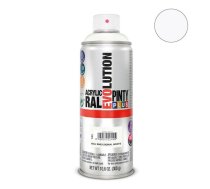 Akrila krāsa aerosolā balta RAL 9003 Evolution PintyPlus 400ml (9003EV)