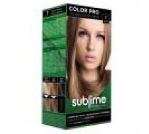 SUBLIME PROFESSIONAL HAIR COLOR CREAM COLOR PRO 7 NATURAL BLONDE 50 ML - Matu krāsa ar keratīnu (TUR07)