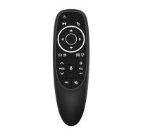 CP G10s Pro Universāla Smart TV Air Mouse - Bezvadu / IR Pults Balss Asistents & Giroskops un LED Melna (CP-G10SPRO)