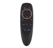 CP G10s Universāla Smart TV Air Mouse - Bezvadu / IR Pults Balss Asistents & Giroskops Melna (CP-G10S)