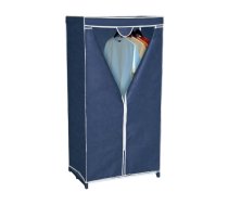 Drēbju skapis auduma Armadio Export 75x50x150cm zils (128546007)