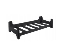 Vīna plaukts Rico 6 pudelēm 60x28x14 cm melns (0610186800)