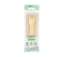 Kompostējams piknika komplekts (dakša, salvete) Go Green / 0,01kg (1901143)