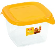 Pārtikas trauciņš kvadrāts 1,2L Fresh&Go dzeltens (0800560007)