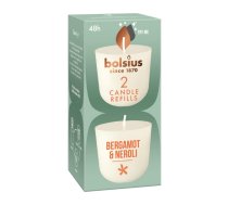 Sveces Clean Light uzpildes sveces 2 gab. bergamot & neroli (37030512)
