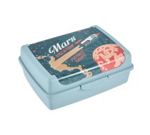 Pārtikas uzglabāšanas trauks click-box midi 1L Carla "Space tour" 17x13x7cm zils (0610697680)