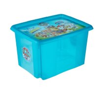 Kaste ar vāku 30L Karolina "Paw Patrol" 45x35x27cm gaiši zila (0612238632)