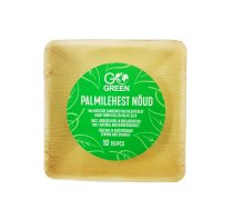 Palmu lapu bļodiņas Go Green 13x13cm 10 gab./ 0,20kg (1900955)