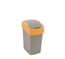 Atkritumu spainis Flip Bin 25L sudraba/dzeltens (0802171535)