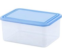 Pārtikas trauciņš taisnstūris 1,2L caurspīdīgs/zils (0803872084)