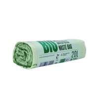 Atkritumu maisi kompostējami BioBag 20L (15 gab. rullī) 15mkr. 42x54cm zaļi (35186902)