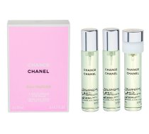 CHANEL Chance Eau Fraiche 3x20ml Women Tualetes ūdens EDT