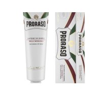 PRORASO White Shaving Soap bārdas putas tūbiņā M 150 ml