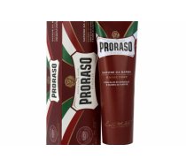 PRORASO Red Shaving Soap bārdas putas tūbiņā M 150 ml