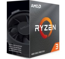 AMD Procesors AMD  Ryzen 3 4100, 3.8 GHz, AM4, Processor threads 8, Packing Retail, Processor cores 4, Component for Desktop