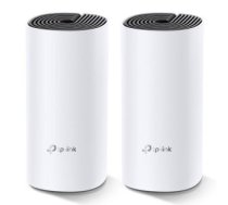 Tp-Link Rūteris TP-Link  Whole Home Mesh WiFi System Deco M4 (2-Pack) 802.11ac, 300+867 Mbit/s, 10/100/1000 Mbit/s, Ethernet LAN (RJ-45) ports 2, MU-MiMO Yes, Antenna type 2xInternal