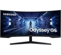 Samsung Monitors Samsung  Curved Monitor  LC34G55TWWPXEN 34 ", VA, UWQHD, 3440 x 1440, 21:9, 1 ms, 250 cd/m², Black, 165 Hz, HDMI ports quantity 1