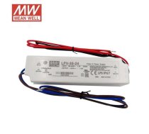 Mean Well Barošanas Bloks LED Lentām 35W/3A IP67
