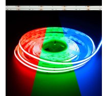 10mm Plata Cena par 1 metru Led Lenta COB Daudzkrāsu (RGB) 12V IP20 14.0W/m (920lm)