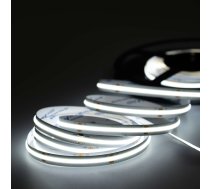 5mm Plata Cena par 1 metru Led Lenta COB Balta 6000K 12V IP20 10.0W/m (940lm)