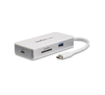 StarTech.com USB-C Multiport Adapter - SD (UHS-II) Card Reader - 100W Power Delivery - 4K HDMI - GbE - 1x USB 3.0