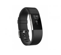 Fitbit Charge 2 Wristband activity tracker Black,Silver OLED