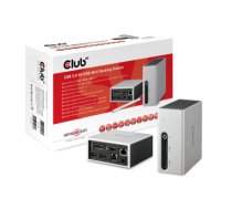 CLUB3D SenseVision USB 3.0 4K UHD Mini Docking Station