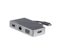 StarTech.com USB-C Multiport Adapter with HDMI and VGA - 1x USB-A - 95W PD 3.0